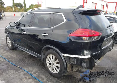 2017 Nissan Rogue Sv из США, поврежденный, VIN 5N1AT2MN9HC754520